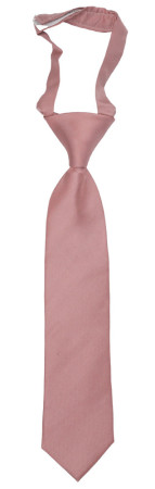 SOLID Mauve petite cravate enfant pré-nouée