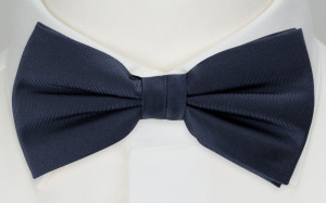SOLID Navy blue nœud papillon pour enfant