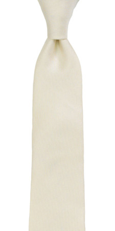SOLID Off white cravate enfant medium