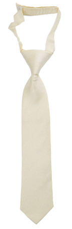 SOLID Off white petite cravate enfant pré-nouée