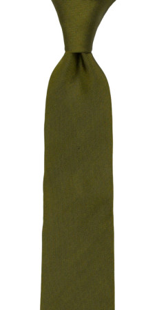 SOLID Olive cravate pour enfant medium
