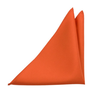 SOLID Orange pochette de costume