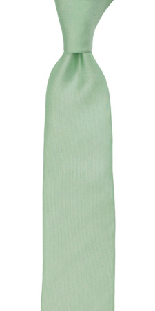 SOLID Pastel green cravate pour enfant medium