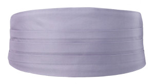SOLID Powder purple ceinture de smoking