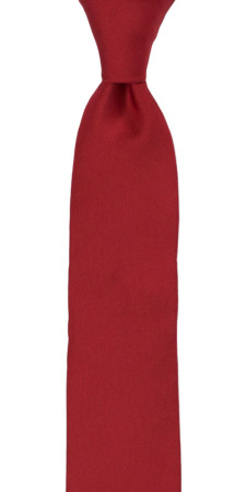 SOLID Red cravate enfant medium