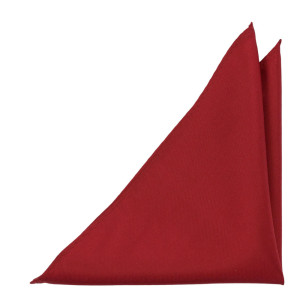 SOLID Red pochette de costume