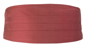 SOLID Rose ceinture de smoking