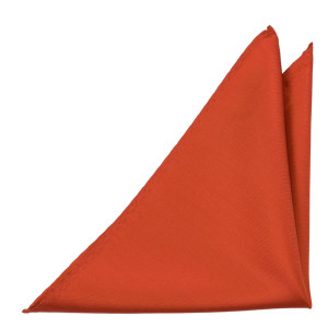SOLID Rusty Orange pochette de costume