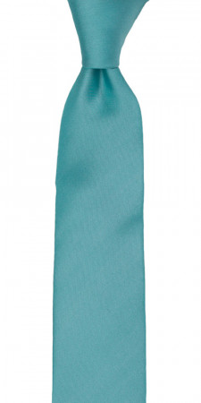 SOLID Turquoise cravate enfant medium