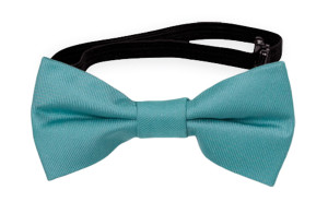 SOLID Turquoise nœud papillon bébé