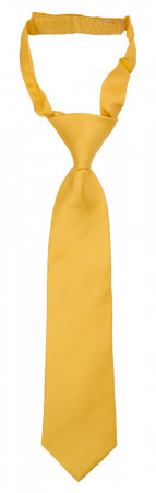 SOLID Yellow petite cravate enfant pré-nouée