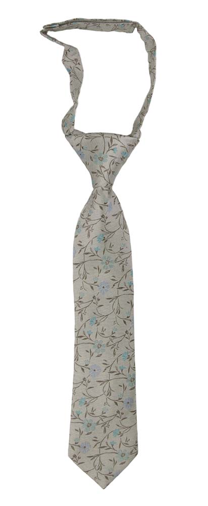 SOTNOS Turquoise petite cravate enfant pré-nouée