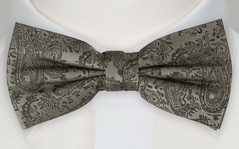 VANSKAP GREY nœud papillon pré-noué