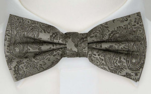 VANSKAP GREY nœud papillon pré-noué