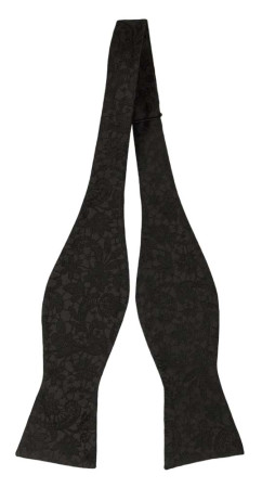 VIGSEL BLACK nœud papillon à nouer