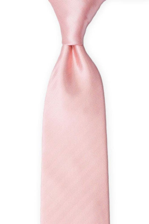JAGGED Blush pink cravate