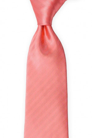JAGGED Coral cravate classique