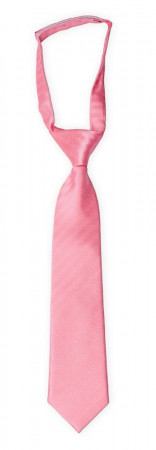 JAGGED Warm pink petite cravate enfant pré-nouée