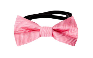 JAGGED Warm pink nœud papillon bébé
