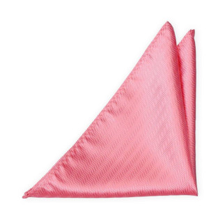 JAGGED Warm pink pochette de costume