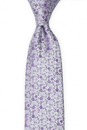 JAIMALA Dusty purple cravate classique