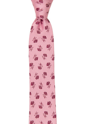 KARLEK PINK cravate slim