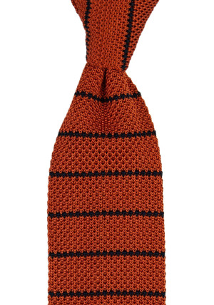 KNITROW ORANGE cravate