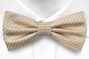 LYSNING BEIGE nœud papillon