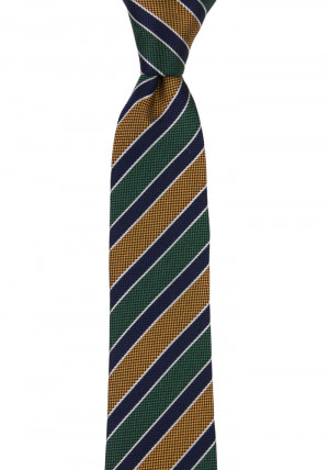 LINEDUP YELLOW GREEN cravate slim