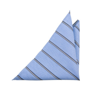 LINENLINES LIGHT BLUE pochette de costume