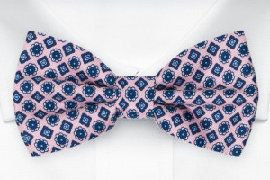 MEDAGLIONI Pink nœud papillon