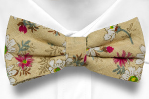 MEMORYLANE Beige nœud papillon
