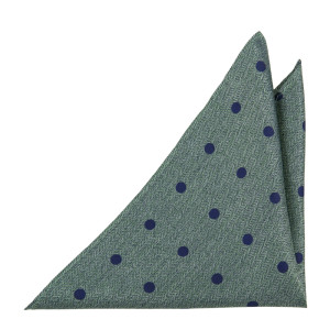 MESMERIC GREEN pochette de costume