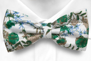 MEZZOPIANO Green nœud papillon pré-noué