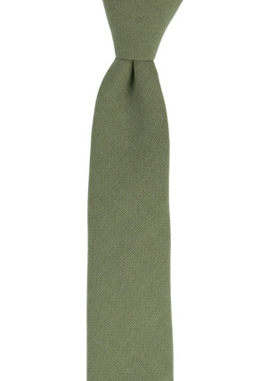 MOREAMORE Laurel green cravate pour enfant medium