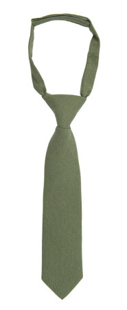 MOREAMORE Laurel green petite cravate enfant pré-nouée