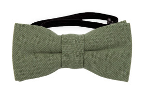 MOREAMORE Laurel green nœud papillon bébé
