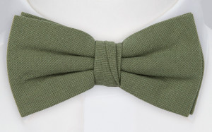 MOREAMORE Laurel green nœud papillon