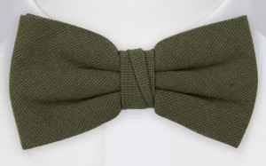 MOREAMORE Seaweed green nœud papillon pré-noué
