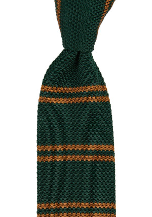 NETTED FOREST GREEN cravate
