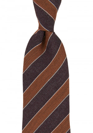NICENESS BROWN cravate classique