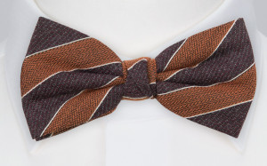 NICENESS BROWN nœud papillon pré-noué