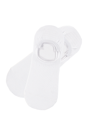 NO-SHOW WHITE chaussettes