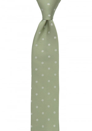 OMHET GREEN cravate slim