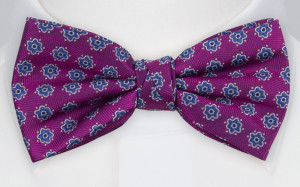ONMYMIND DARK PINK nœud papillon pré-noué