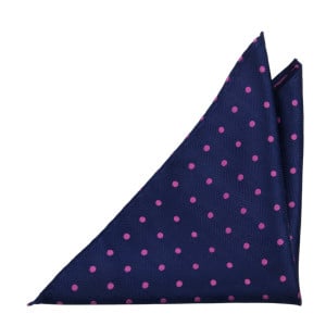 ONTHEDOT NAVY PINK pochette de costume