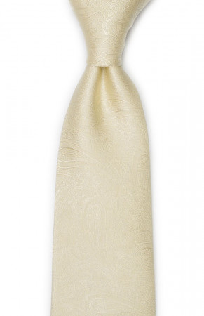 ORNATE Champagne cravate