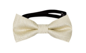 ORNATE Champagne nœud papillon bébé