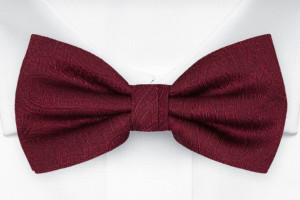 ORNATE Dark red nœud papillon pour enfant