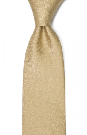 ORNATE Gold cravate classique